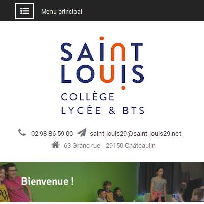 Annuaire bretagne vers le site Collge et lyce Saint-Louis de Gonzague - Enseignement 