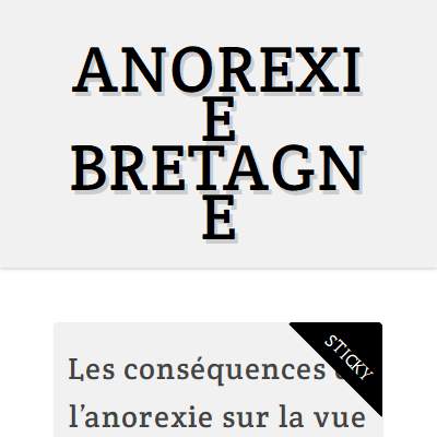 Annuaire bretagne vers le site Anorexie Boulimie Bretagne, comportement alimentaire 